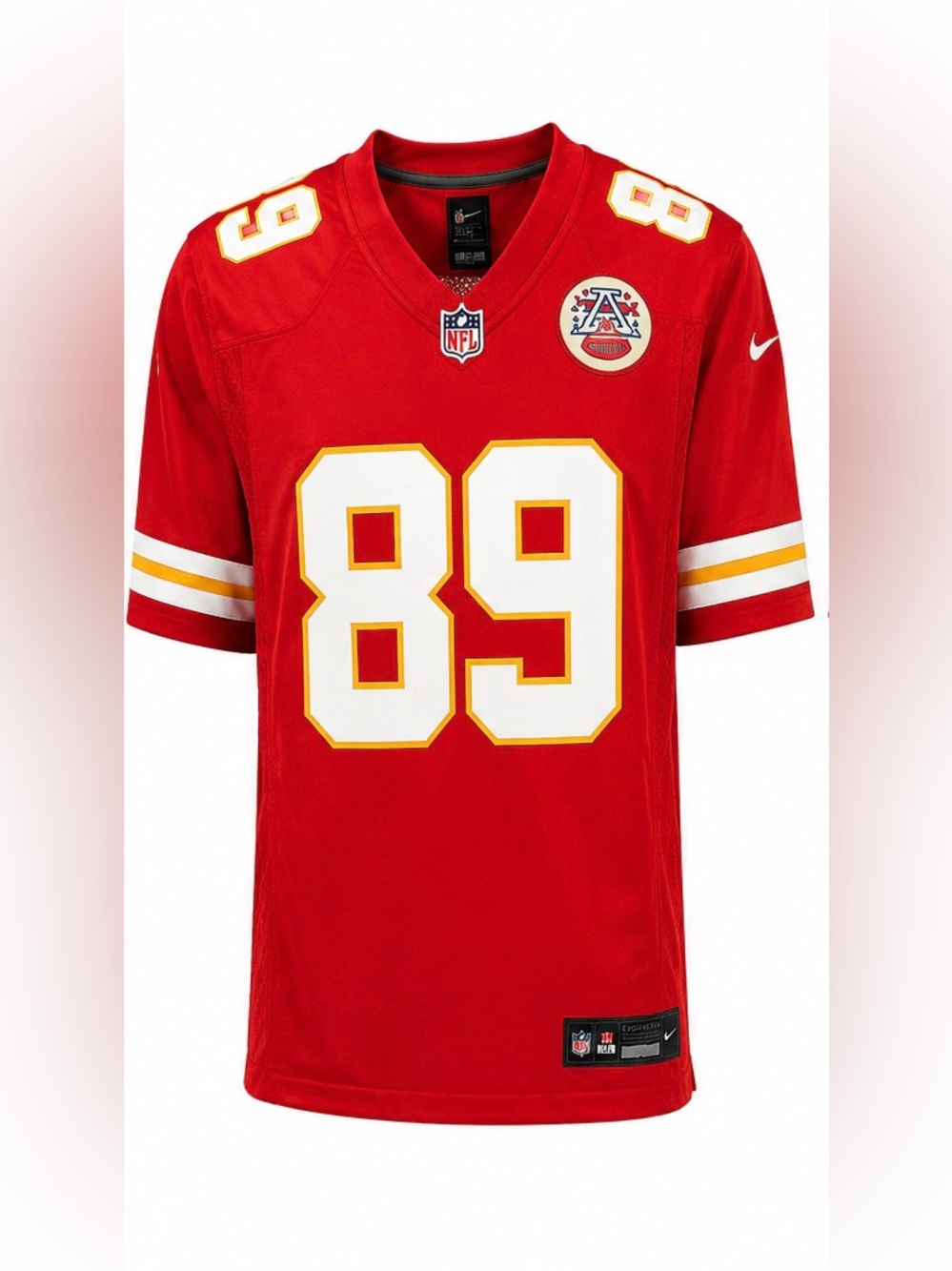 Nike Kansas City Chiefs SWIFT 89 NFL Football Jersey Red Taylor Swift, L